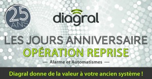 Changez d'alarme pour un système Diagral !